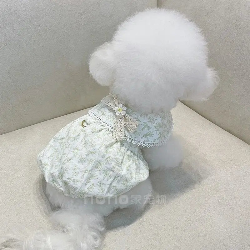 Pet Summer Dress Floral