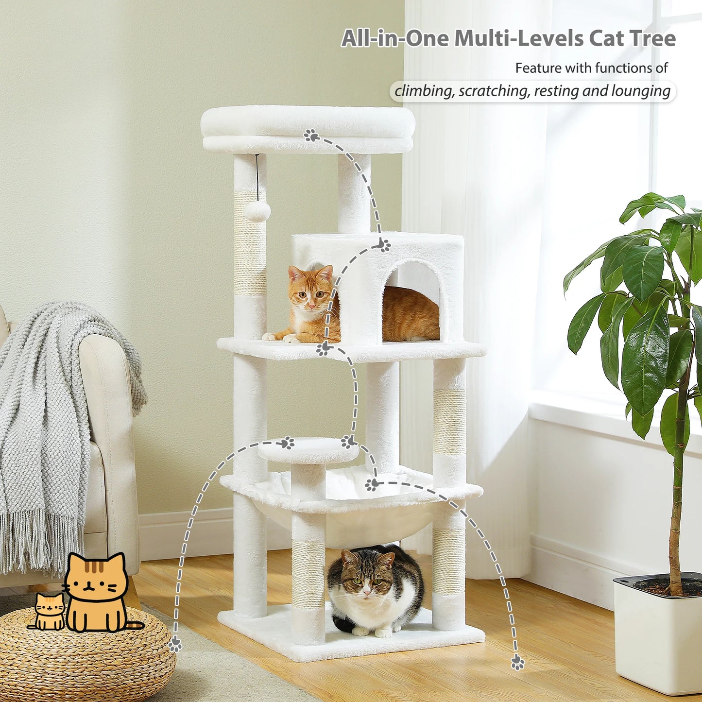 Multi-Level Cat Tree Medium size