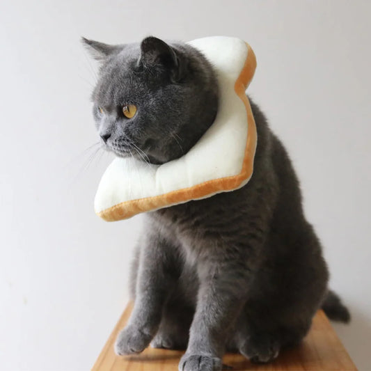Bread Shape Headgear Soft Pet Cotton Costumes Cat Cosplay Headband Premium Material Pet Products For Home Puppy Dog Clothes