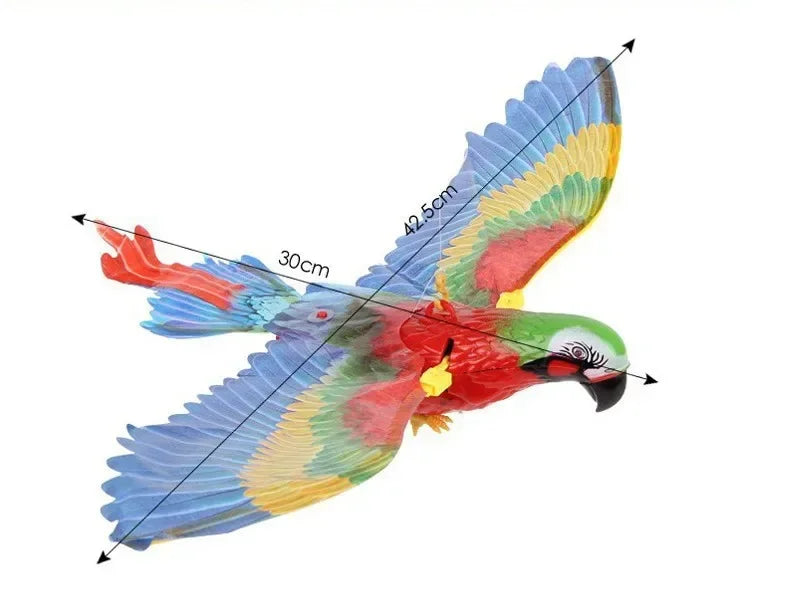 Simulation Bird Interactive Cat Toys Electric Hanging Eagle