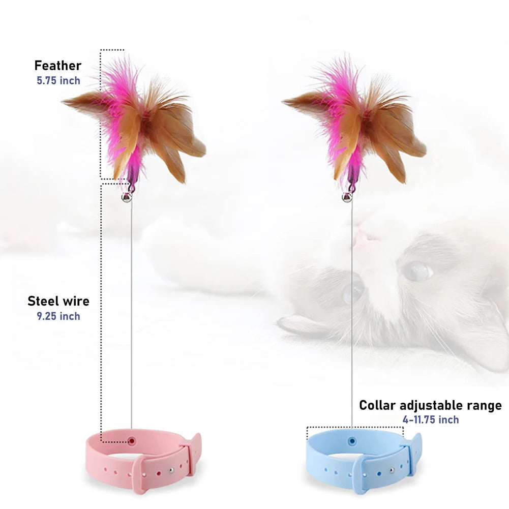 Cat Toy Indoor interactive feathers