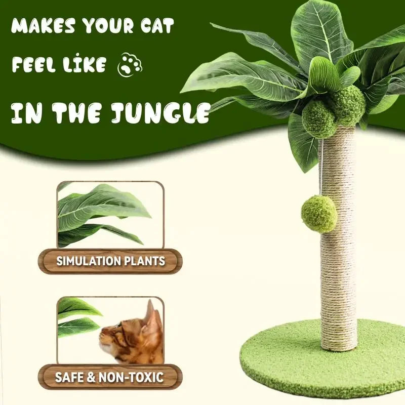 Cat Scratching Post Tree