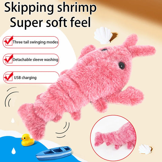 Electric Simulation Lobster Jumping Toy