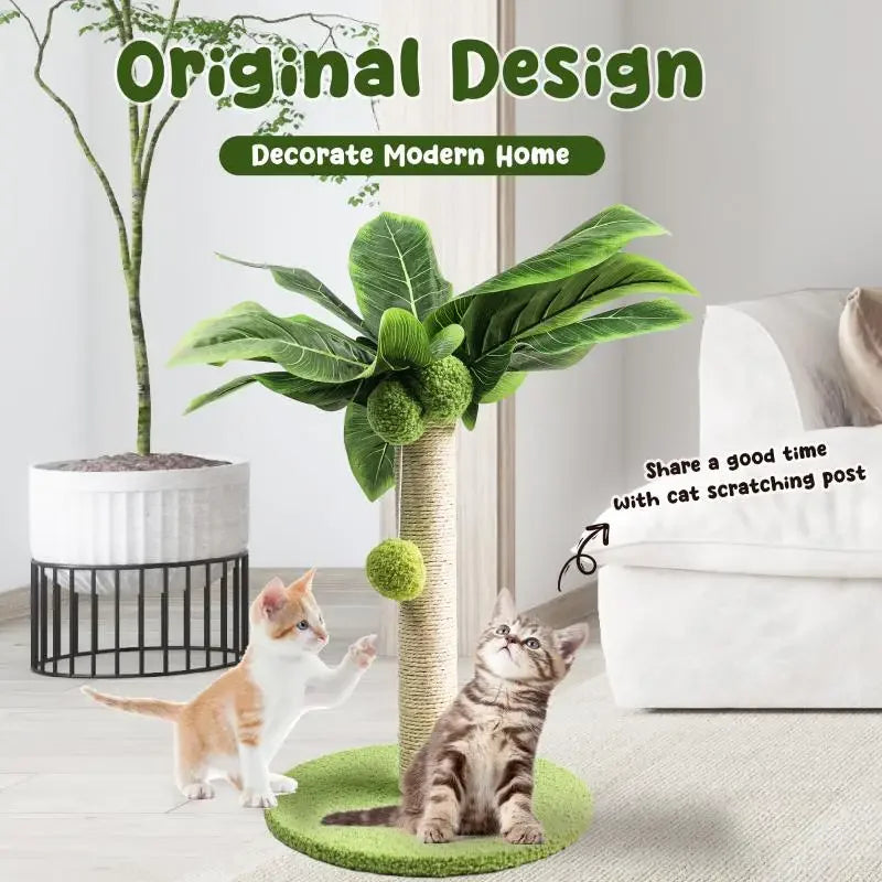 Cat Scratching Post Tree