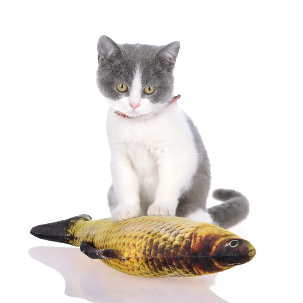 20cm Cat Favor Fish Toy